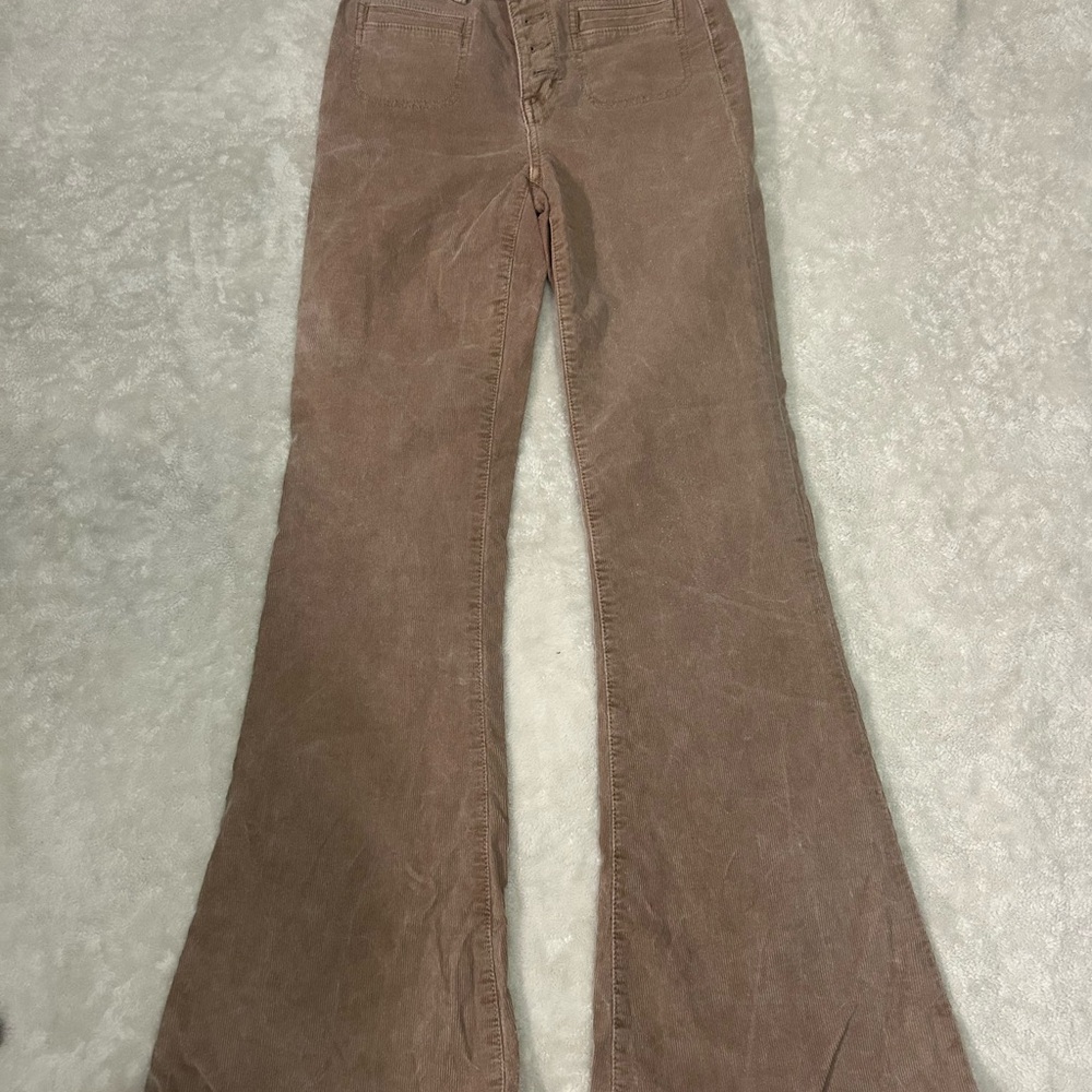 American Eagle Outfitters Brown corduroy Flare Jeans